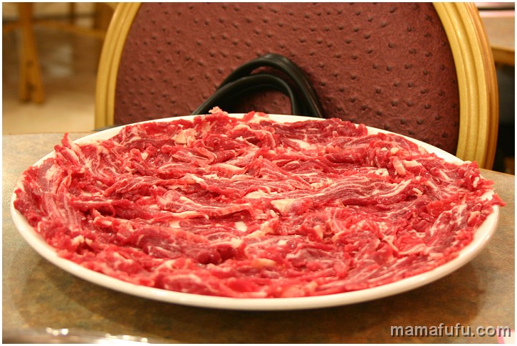 fatty beef for hot pot.JPG - hot pot, hong kong, china